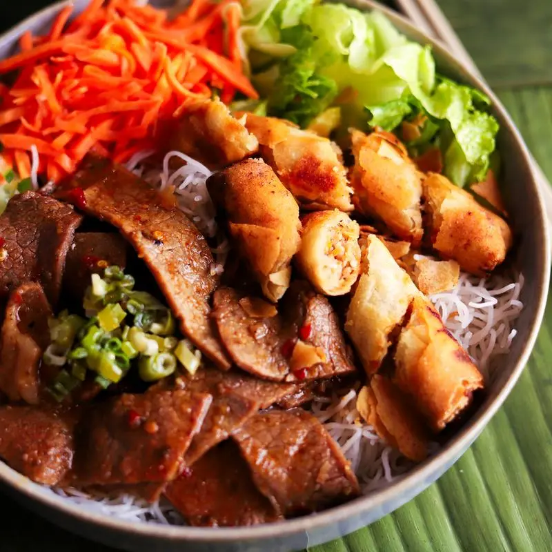 Vietnamese Fresh Salad Rolls with shrimp at SEN Vietnamese Kitchen Calgary