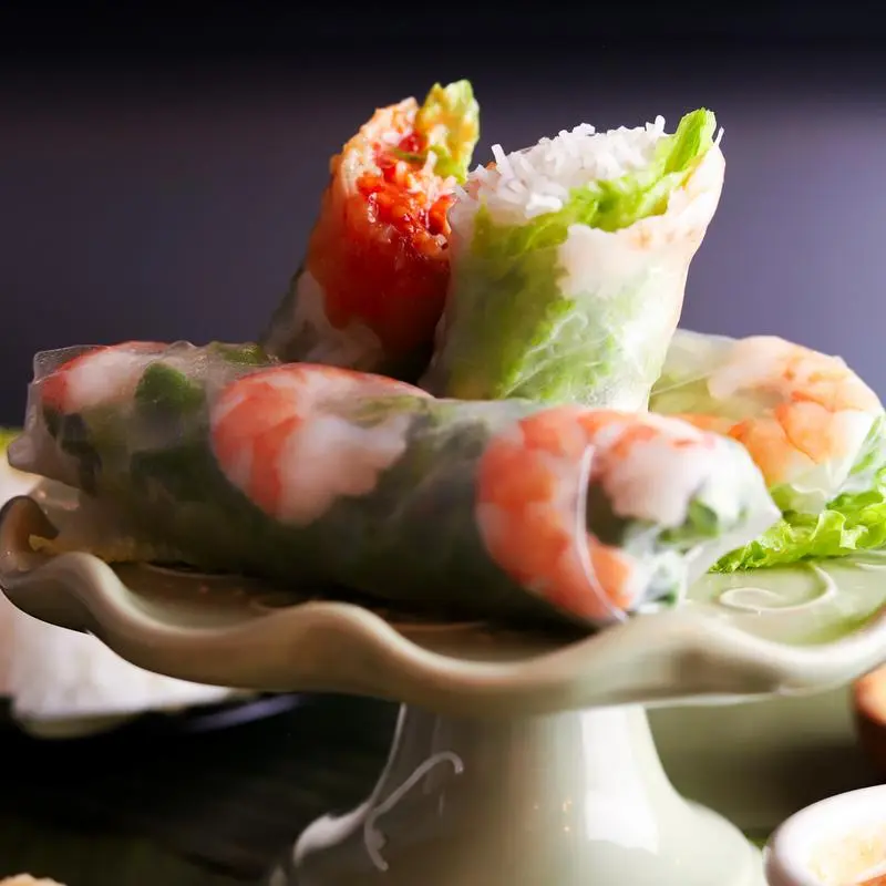 Shrimp Salad Roll at SEN Vietnamese Kitchen in Calgary, AB